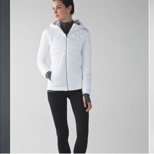 IN SEARCH OF: Lululemon Down For a Run Jacket in White